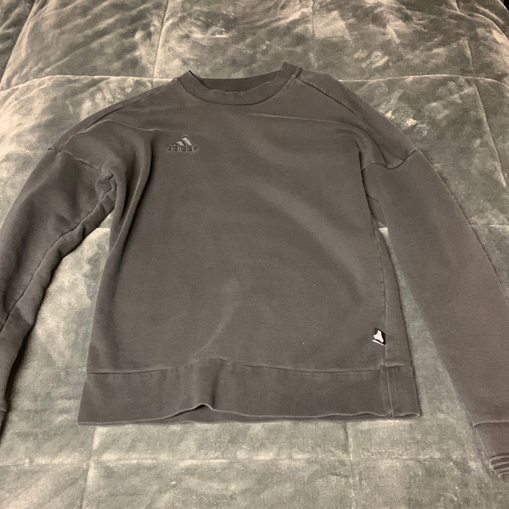 Black Adidas Sweatshirt Men Size (S)